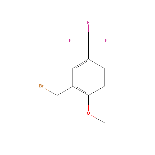 2-(bromomethyl)-1-methoxy-4-(trifluoromethyl)benzene (CAS: 685126-88-9) - Related Chemical Product