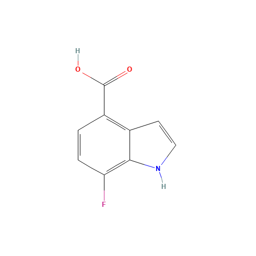 7-fluoro-1H-indole-4-carboxylic acid (CAS: 588688-52-2) - Related Chemical Product