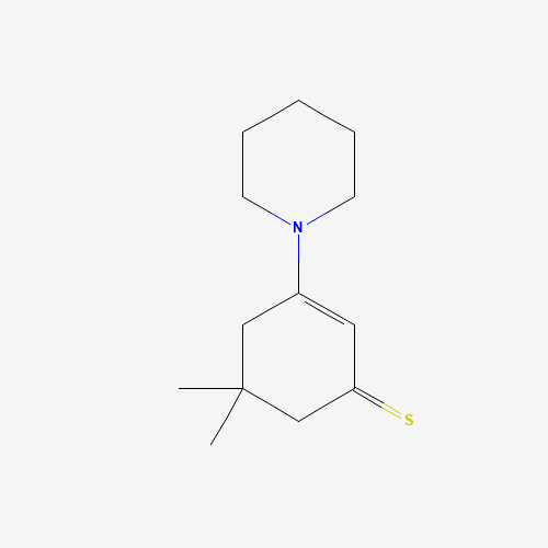 5,5-dimethyl-3-piperidin-1-ylcyclohex-2-ene-1-thione (CAS: 70134-04-2) - Related Chemical Product