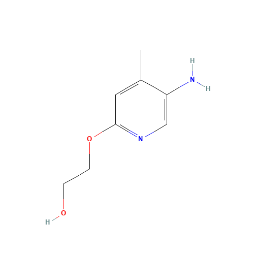 2-(5-amino-4-methylpyridin-2-yl)oxyethanol (CAS: 1309384-96-0) - Related Chemical Product