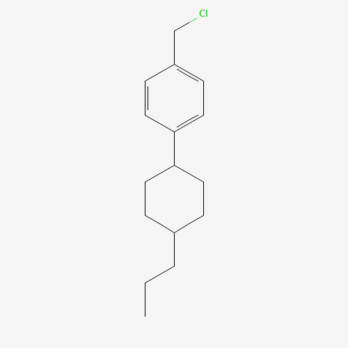 1-(chloromethyl)-4-(4-propylcyclohexyl)benzene (CAS: 93205-81-3) - Related Chemical Product