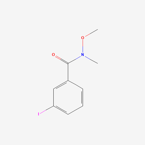 3-iodo-N-methoxy-N-methylbenzamide (CAS: 170282-53-8) - Related Chemical Product