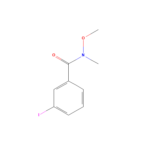 3-iodo-N-methoxy-N-methylbenzamide (CAS: 170282-53-8) - Related Chemical Product