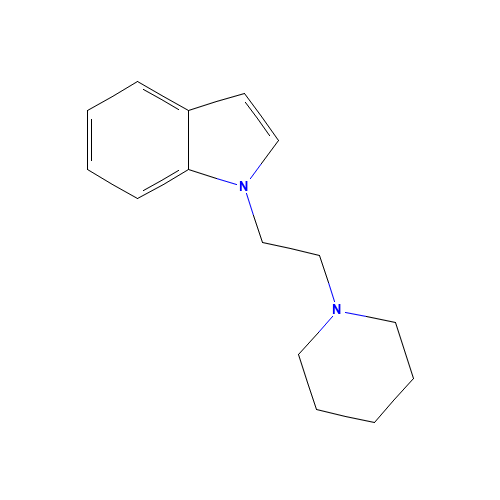 1-(2-piperidin-1-ylethyl)indole (CAS: 72395-47-2) - Related Chemical Product