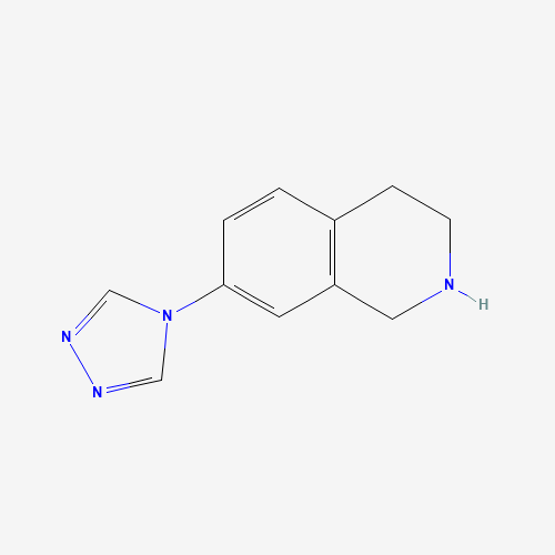 7-(1,2,4-triazol-4-yl)-1,2,3,4-tetrahydroisoquinoline (CAS: 787640-40-8) - Related Chemical Product