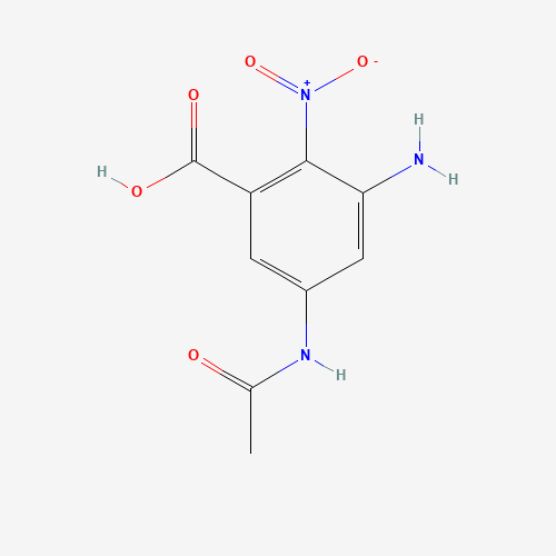 5-acetamido-3-amino-2-nitrobenzoic acid (CAS: 54002-31-2) - Related Chemical Product
