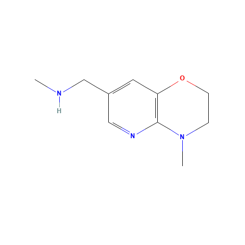 N-methyl-1-(4-methyl-2,3-dihydropyrido[3,2-b][1,4]oxazin-7-yl)methanamine (CAS: 921938-85-4) - Related Chemical Product