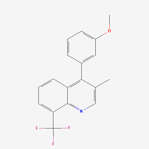 4-(3-methoxyphenyl)-3-methyl-8-(trifluoromethyl)quinoline (CAS: 854774-90-6) - Related Chemical Product