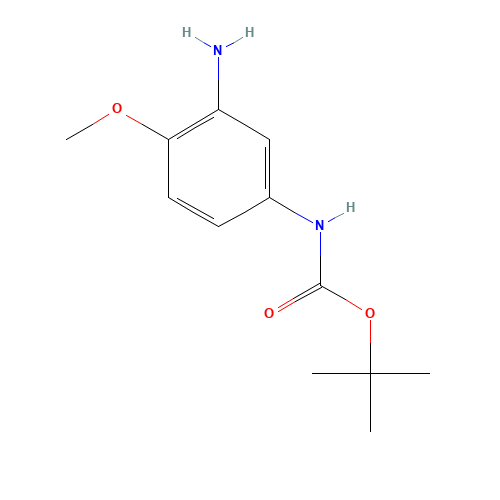tert-butyl N-(3-amino-4-methoxyphenyl)carbamate (CAS: 1267028-34-1) - Related Chemical Product