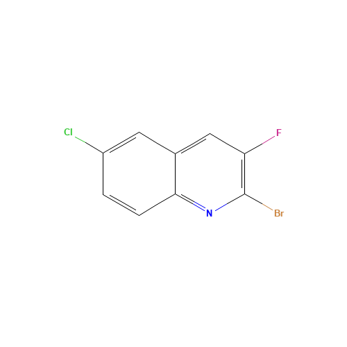 2-bromo-6-chloro-3-fluoroquinoline (CAS: 834884-00-3) - Related Chemical Product