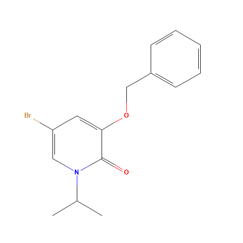 5-bromo-3-phenylmethoxy-1-propan-2-ylpyridin-2-one (CAS: 1333146-88-5) - Related Chemical Product