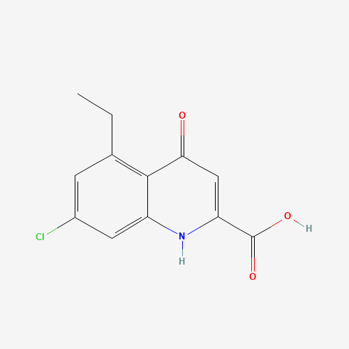 7-chloro-5-ethyl-4-oxo-1H-quinoline-2-carboxylic acid (CAS: 123157-65-3) - Related Chemical Product