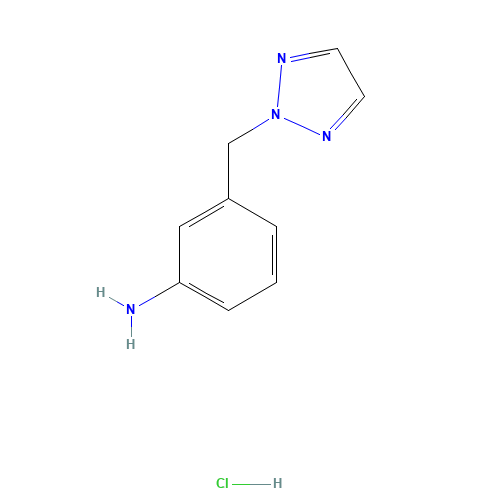 3-(triazol-2-ylmethyl)aniline;hydrochloride (CAS: 157846-03-2) - Related Chemical Product
