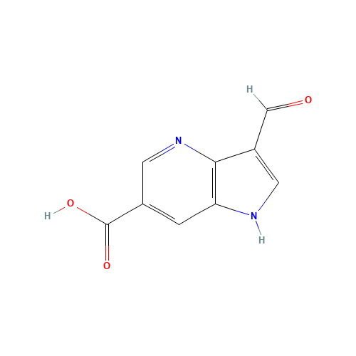 3-formyl-1H-pyrrolo[3,2-b]pyridine-6-carboxylic acid (CAS: 1190316-06-3) - Related Chemical Product