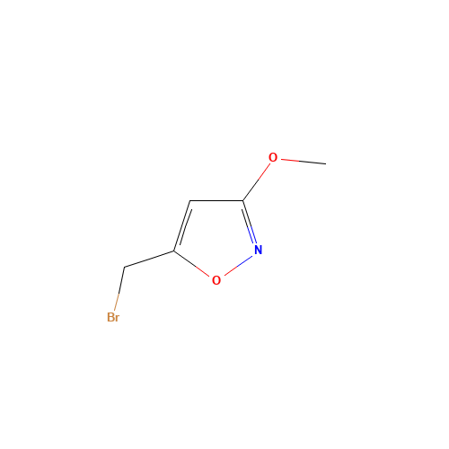5-(bromomethyl)-3-methoxy-1,2-oxazole (CAS: 14423-89-3) - Related Chemical Product