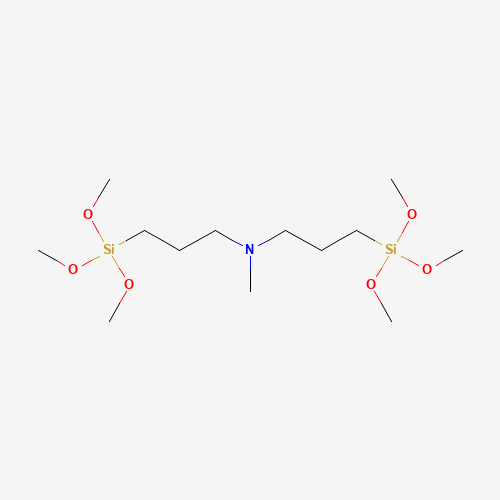 N-methyl-3-trimethoxysilyl-N-(3-trimethoxysilylpropyl)propan-1-amine (CAS: 31024-70-1) - Related Chemical Product