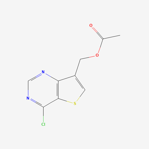 (4-chlorothieno[3,2-d]pyrimidin-7-yl)methyl acetate (CAS: 1318133-00-4) - Related Chemical Product