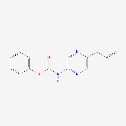 phenyl N-(5-prop-2-enylpyrazin-2-yl)carbamate (CAS: 1432031-38-3) - Related Chemical Product
