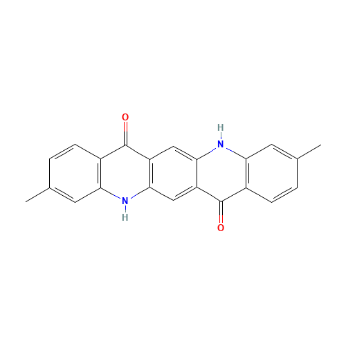 3,10-dimethyl-5,12-dihydroquinolino[2,3-b]acridine-7,14-dione (CAS: 16043-40-6) - Related Chemical Product