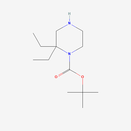 tert-butyl 2,2-diethylpiperazine-1-carboxylate (CAS: 886766-56-9) - Related Chemical Product