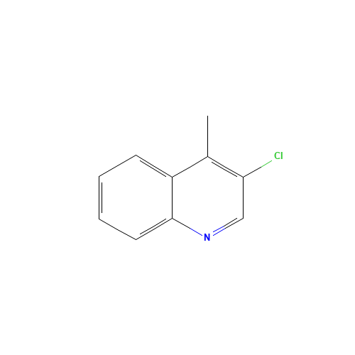 3-chloro-4-methylquinoline (CAS: 56961-79-6) - Chemical Structure and Molecular Formula 