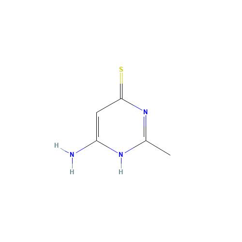 6-amino-2-methyl-1H-pyrimidine-4-thione (CAS: 89280-06-8) - Related Chemical Product