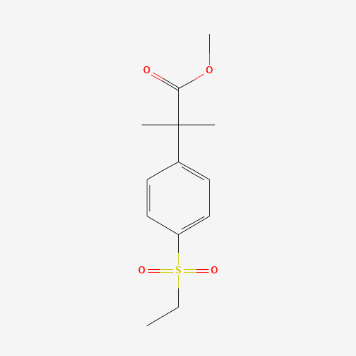 methyl 2-(4-ethylsulfonylphenyl)-2-methylpropanoate (CAS: 1363179-10-5) - Related Chemical Product