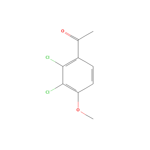 1-(2,3-dichloro-4-methoxyphenyl)ethanone (CAS: 91373-90-9) - Related Chemical Product
