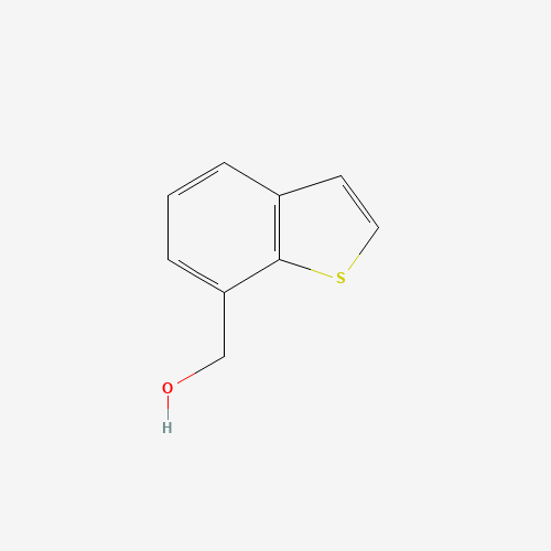 1-benzothiophen-7-ylmethanol (CAS: 51830-53-6) - Chemical Structure and Molecular Formula 