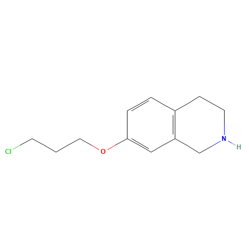 7-(3-chloropropoxy)-1,2,3,4-tetrahydroisoquinoline (CAS: 1147385-85-0) - Related Chemical Product