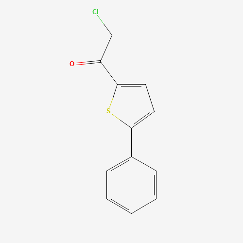 2-chloro-1-(5-phenylthiophen-2-yl)ethanone (CAS: 91498-70-3) - Related Chemical Product