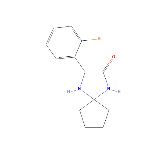 2-(2-bromophenyl)-1,4-diazaspiro[4.4]nonan-3-one (CAS: 1272755-96-0) - Related Chemical Product