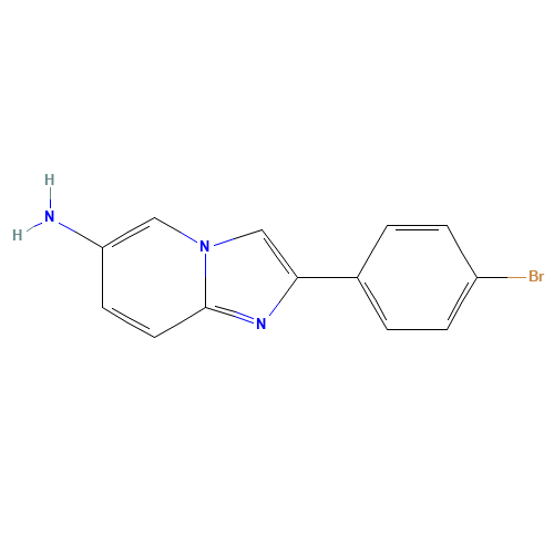 2-(4-bromophenyl)imidazo[1,2-a]pyridin-6-amine (CAS: 885950-52-7) - Related Chemical Product