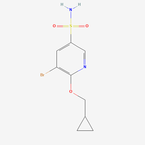 5-bromo-6-(cyclopropylmethoxy)pyridine-3-sulfonamide (CAS: 1446236-92-5) - Related Chemical Product