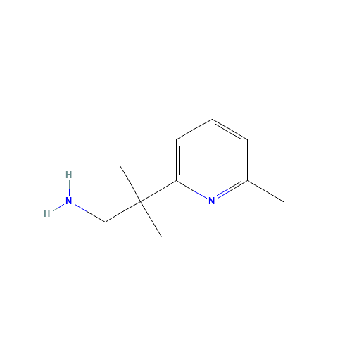 2-methyl-2-(6-methylpyridin-2-yl)propan-1-amine (CAS: 929021-99-8) - Related Chemical Product
