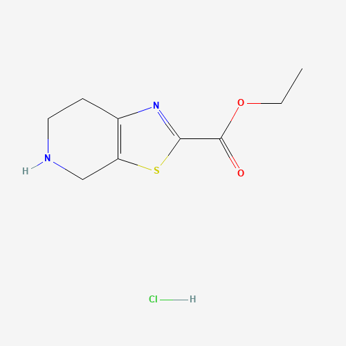 ethyl 4,5,6,7-tetrahydro-[1,3]thiazolo[5,4-c]pyridine-2-carboxylate;hydrochloride (CAS: 1186663-33-1) - Related Chemical Product