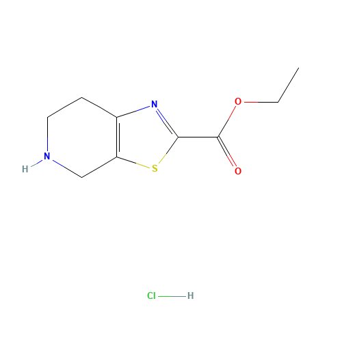 ethyl 4,5,6,7-tetrahydro-[1,3]thiazolo[5,4-c]pyridine-2-carboxylate;hydrochloride (CAS: 1186663-33-1) - Related Chemical Product