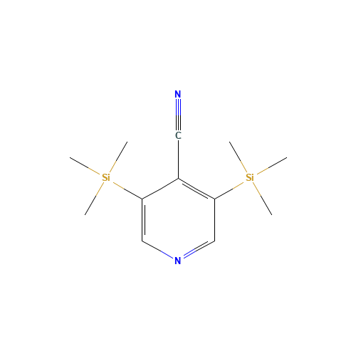 3,5-bis(trimethylsilyl)pyridine-4-carbonitrile (CAS: 827616-49-9) - Related Chemical Product