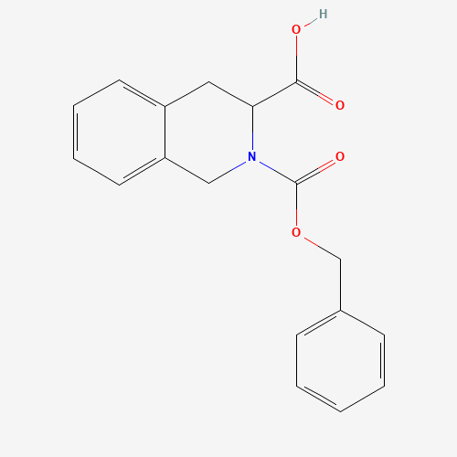 2-phenylmethoxycarbonyl-3,4-dihydro-1H-isoquinoline-3-carboxylic acid (CAS: 82716-88-9) - Related Chemical Product