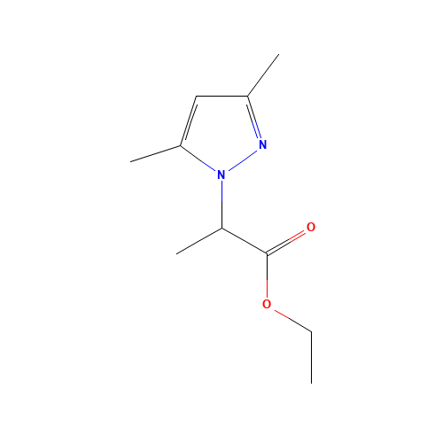 ethyl 2-(3,5-dimethylpyrazol-1-yl)propanoate (CAS: 500335-74-0) - Related Chemical Product