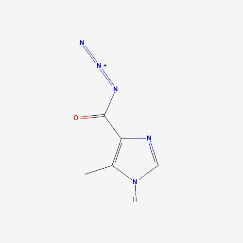 5-methyl-1H-imidazole-4-carbonyl azide (CAS: 71704-68-2) - Related Chemical Product