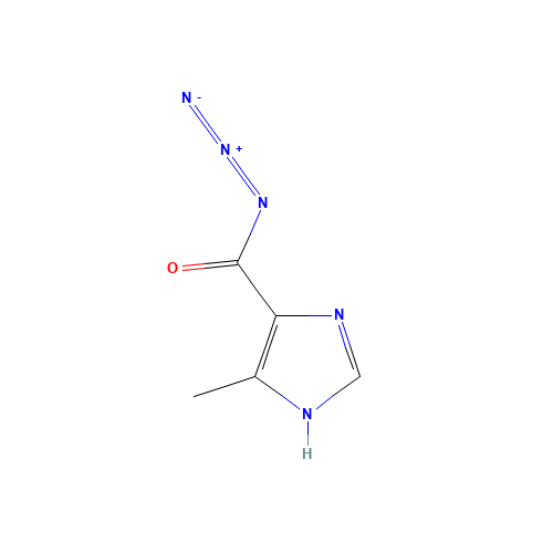 5-methyl-1H-imidazole-4-carbonyl azide (CAS: 71704-68-2) - Related Chemical Product