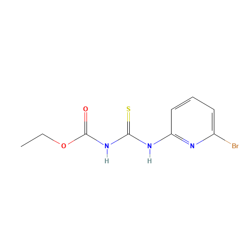 ethyl N-[(6-bromopyridin-2-yl)carbamothioyl]carbamate (CAS: 1010120-59-8) - Related Chemical Product