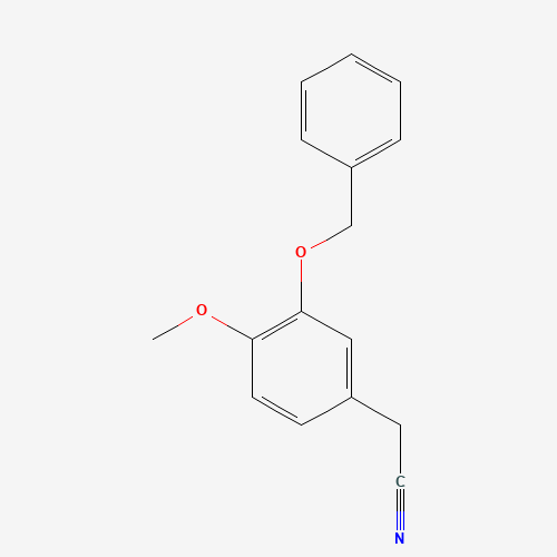 2-(4-methoxy-3-phenylmethoxyphenyl)acetonitrile (CAS: 1699-39-4) - Related Chemical Product