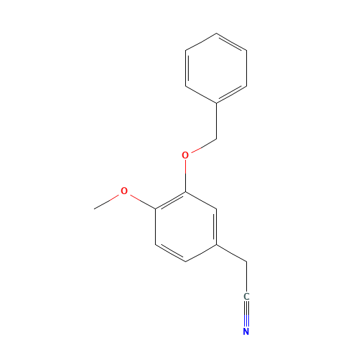 2-(4-methoxy-3-phenylmethoxyphenyl)acetonitrile (CAS: 1699-39-4) - Related Chemical Product