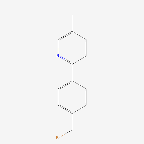 2-[4-(bromomethyl)phenyl]-5-methylpyridine (CAS: 1119454-23-7) - Related Chemical Product