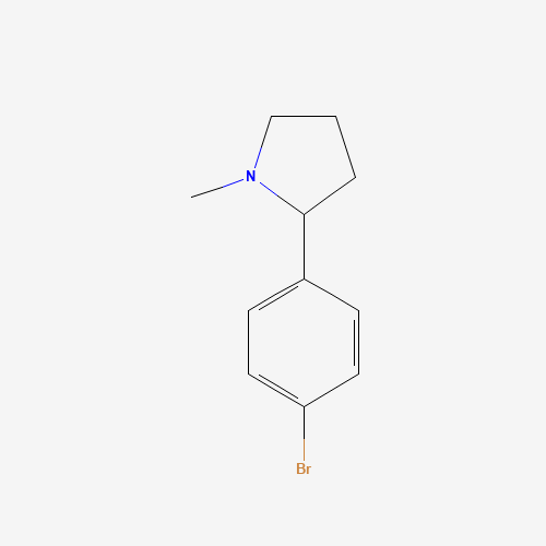 2-(4-bromophenyl)-1-methylpyrrolidine (CAS: 164737-33-1) - Related Chemical Product