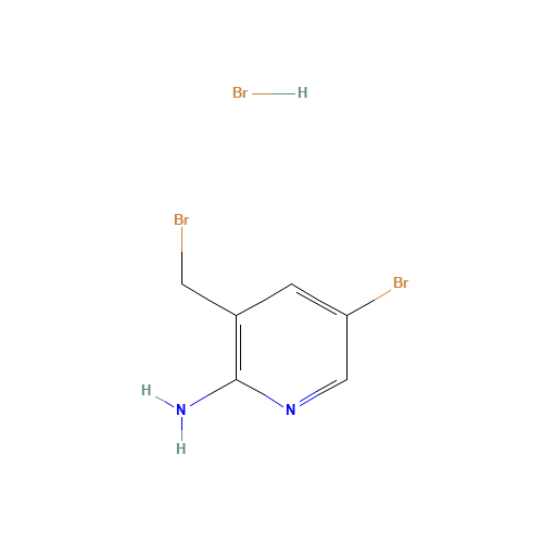 5-bromo-3-(bromomethyl)pyridin-2-amine;hydrobromide (CAS: 335033-38-0) - Related Chemical Product