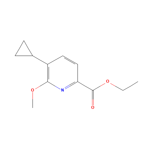 ethyl 5-cyclopropyl-6-methoxypyridine-2-carboxylate (CAS: 1310948-12-9) - Related Chemical Product