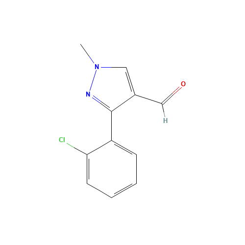3-(2-chlorophenyl)-1-methylpyrazole-4-carbaldehyde (CAS: 1152508-67-2) - Related Chemical Product